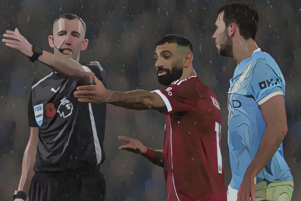 Chris Kavanagh points the way but it could be argued Mo Salah