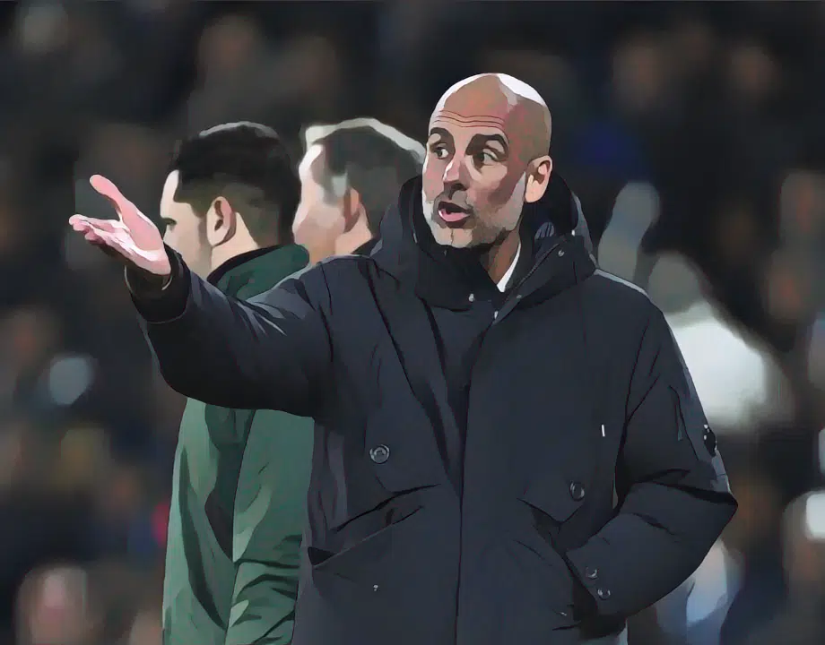 Pep Guardiola did not enjoy Tuesday’s home defeat to Bayer Leverkusen