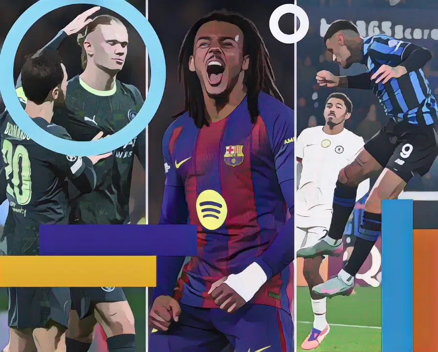 Erling Haaland, Jules Koundé, Gianluca Scamacca