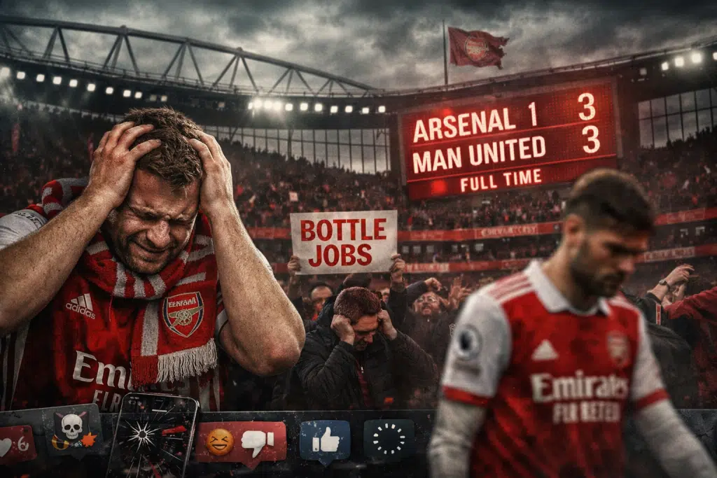 Arsenal Fans In Despair