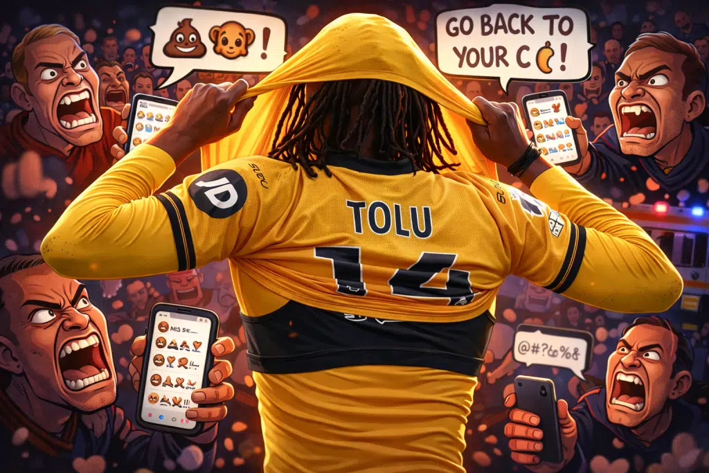 Tolu Arokodare was one of four players in the top flight targeted by online abuse over the weekend