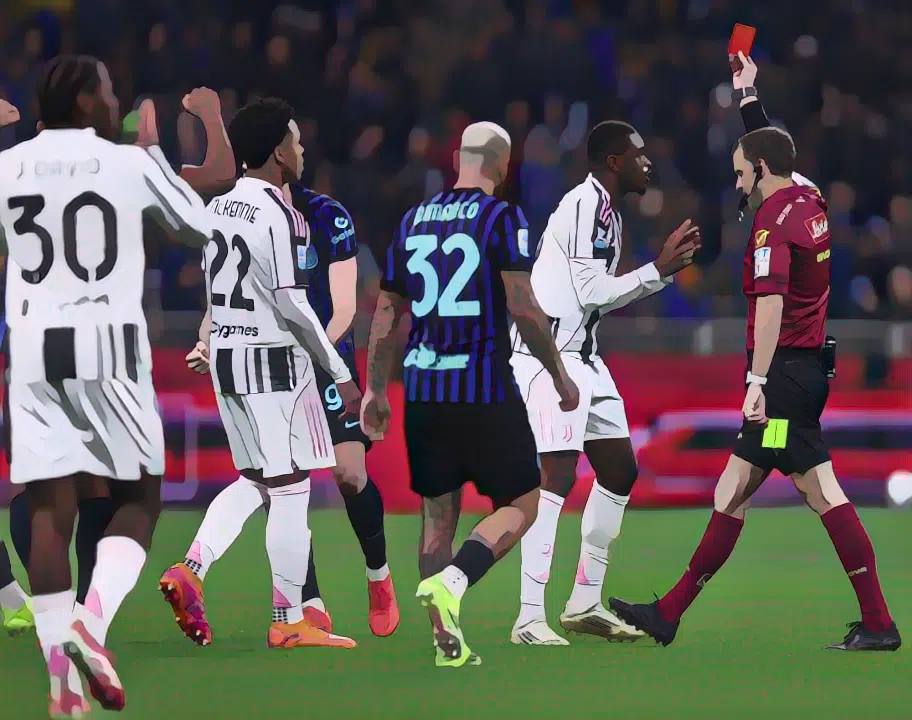 Juventus Redcard