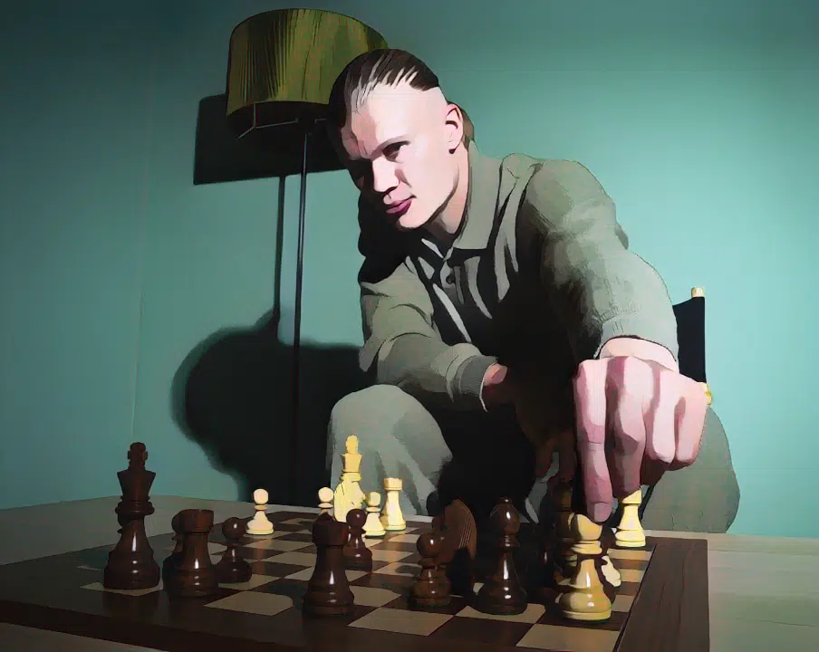 Haaland Investing in Chess